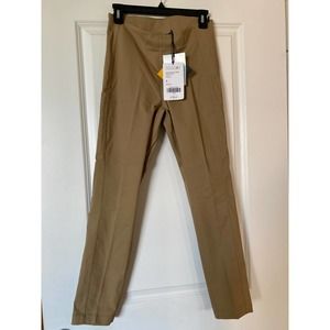 Kit & Ace Women's 4 Navigator Classic Ankle Pant Skinny Oak NWT